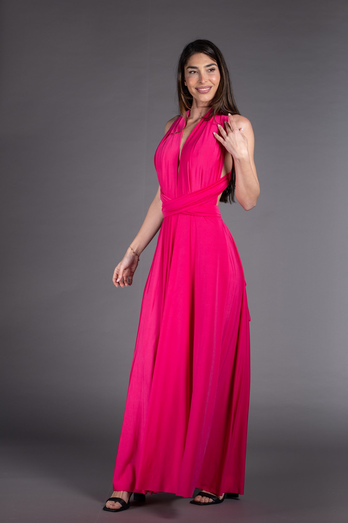 Vestido liso multiposición