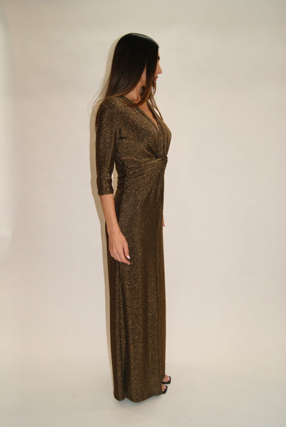 Mono de Fiesta Dorado para Mujer – Ideal para Navidad, Nochebuena y Eventos Especiales (Copia)