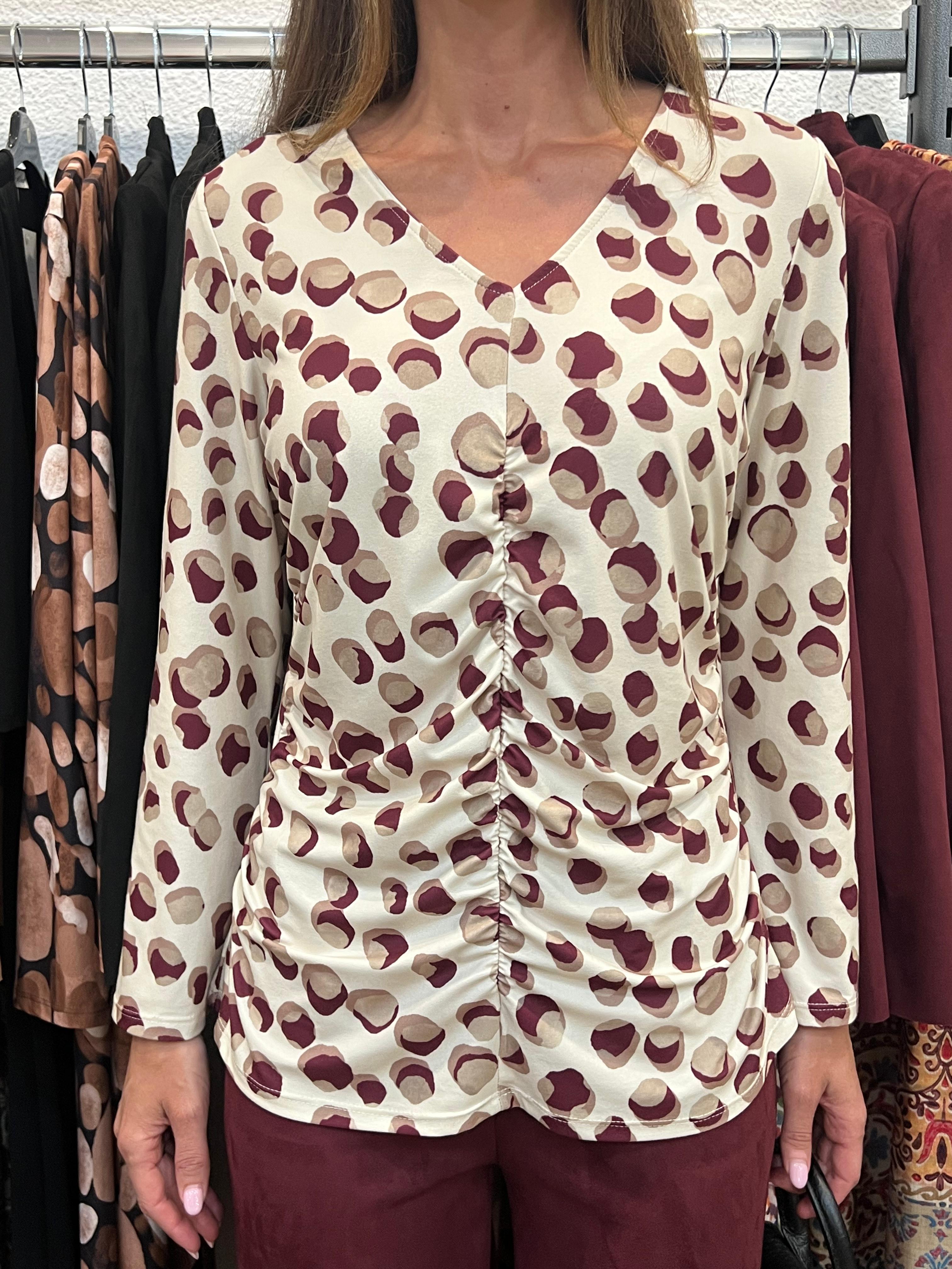 Camiseta frunce delantero