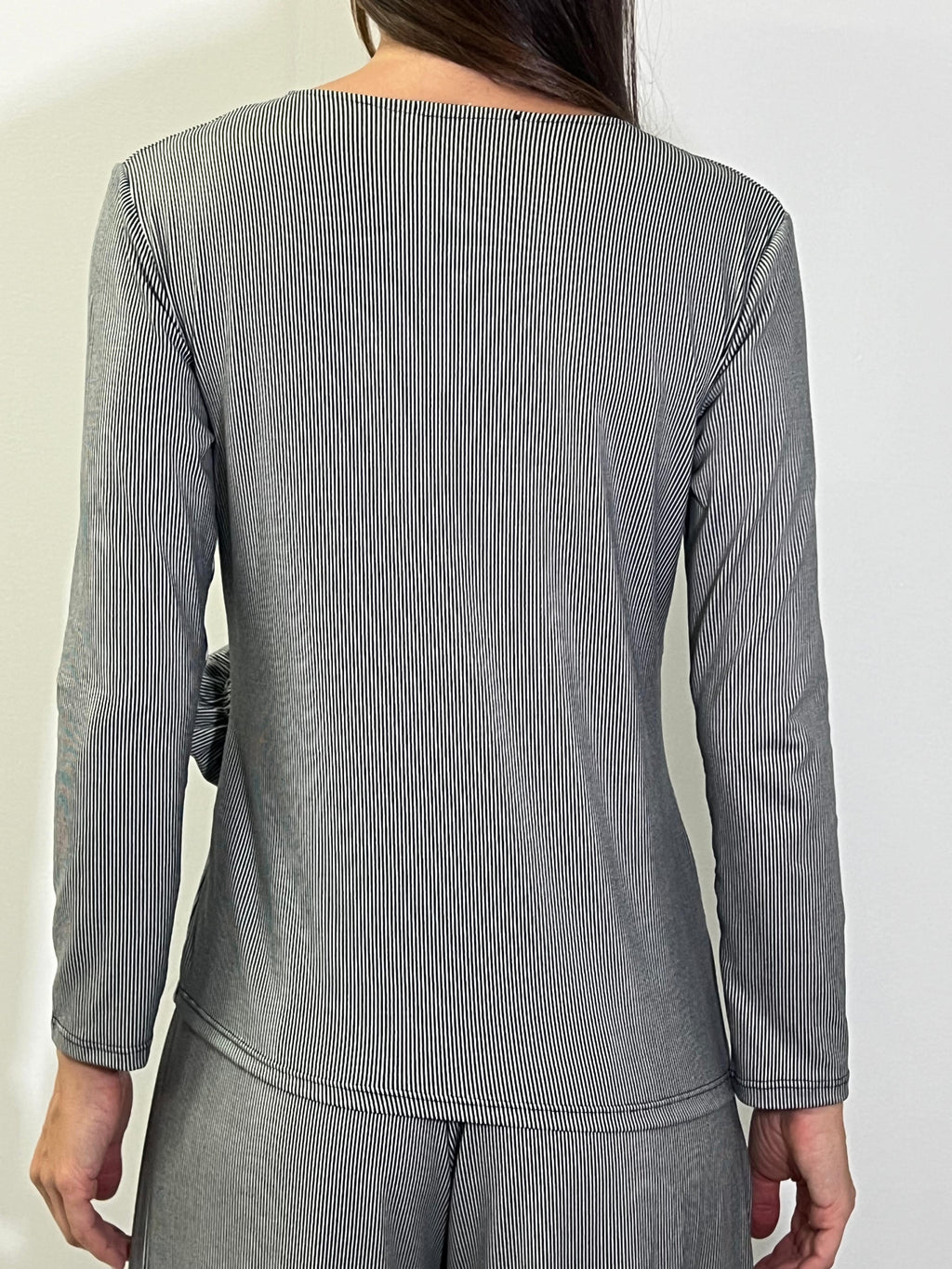 Conjunto pantalón palazzo y camiseta flor