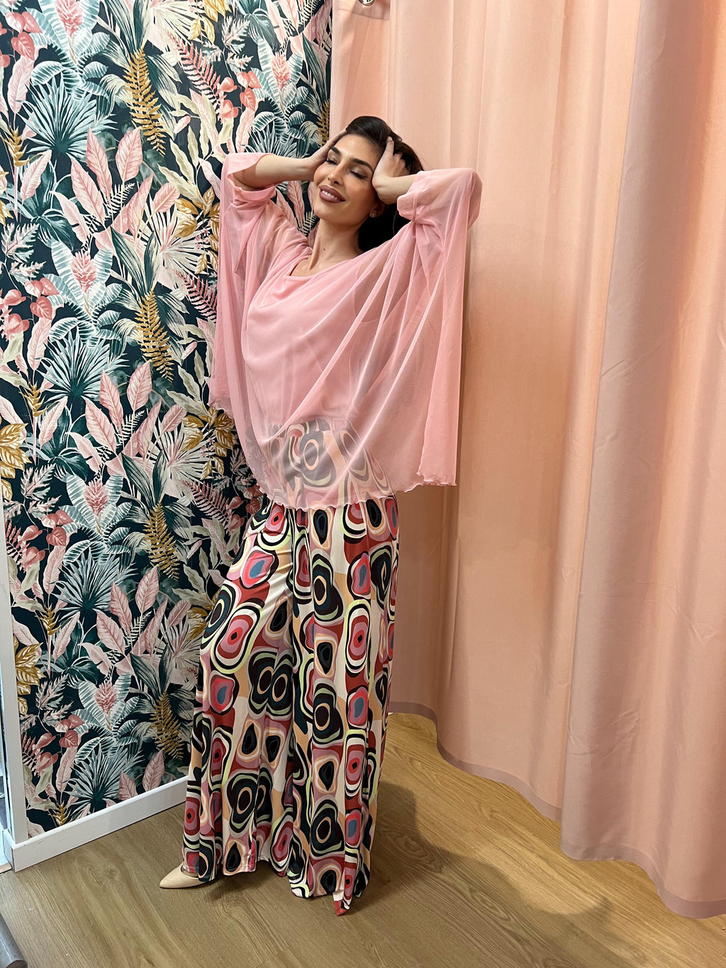 Camiseta Capa de Tul- Elegancia y ligereza en colores