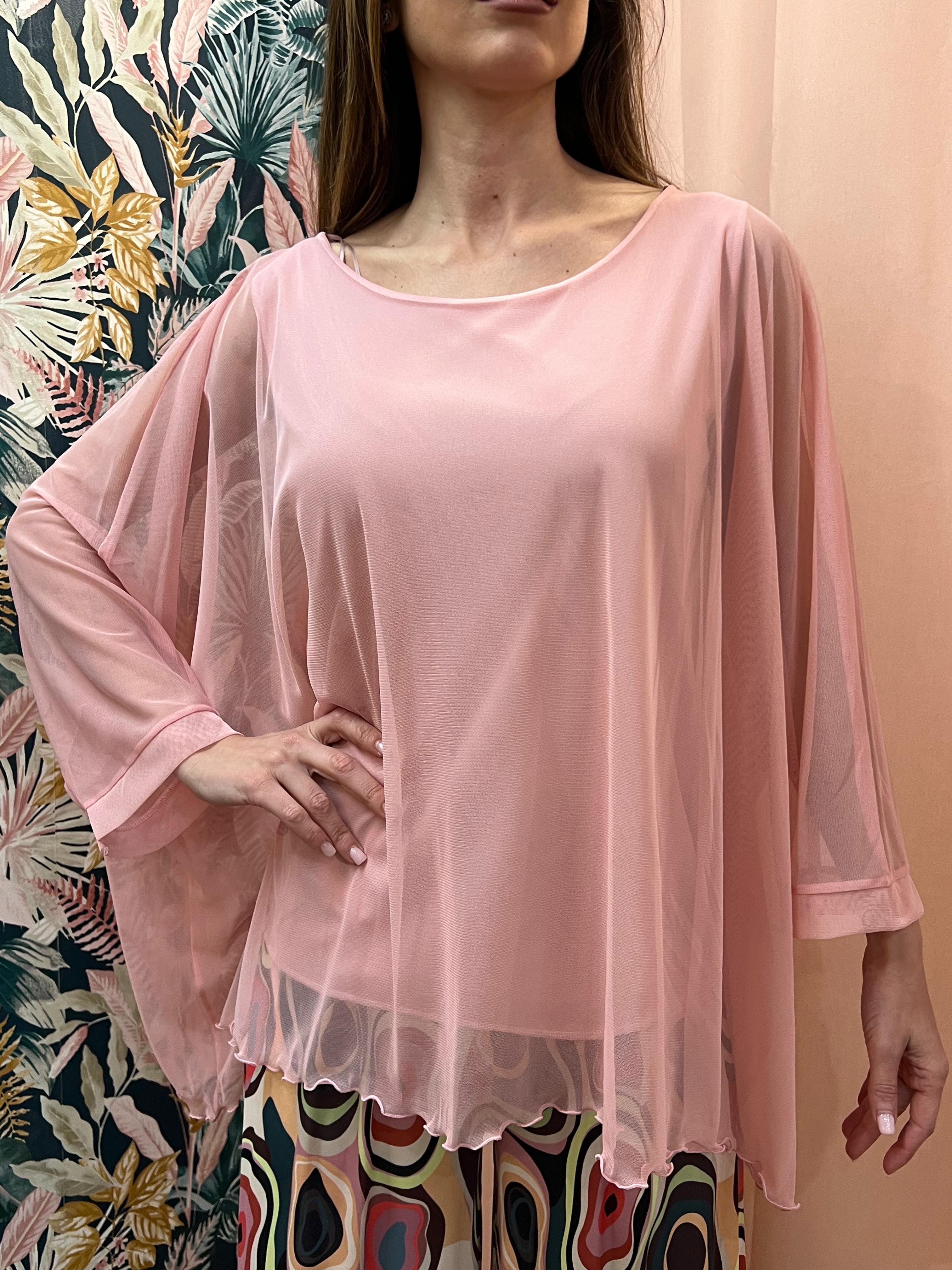 Camiseta Capa de Tul- Elegancia y ligereza en colores