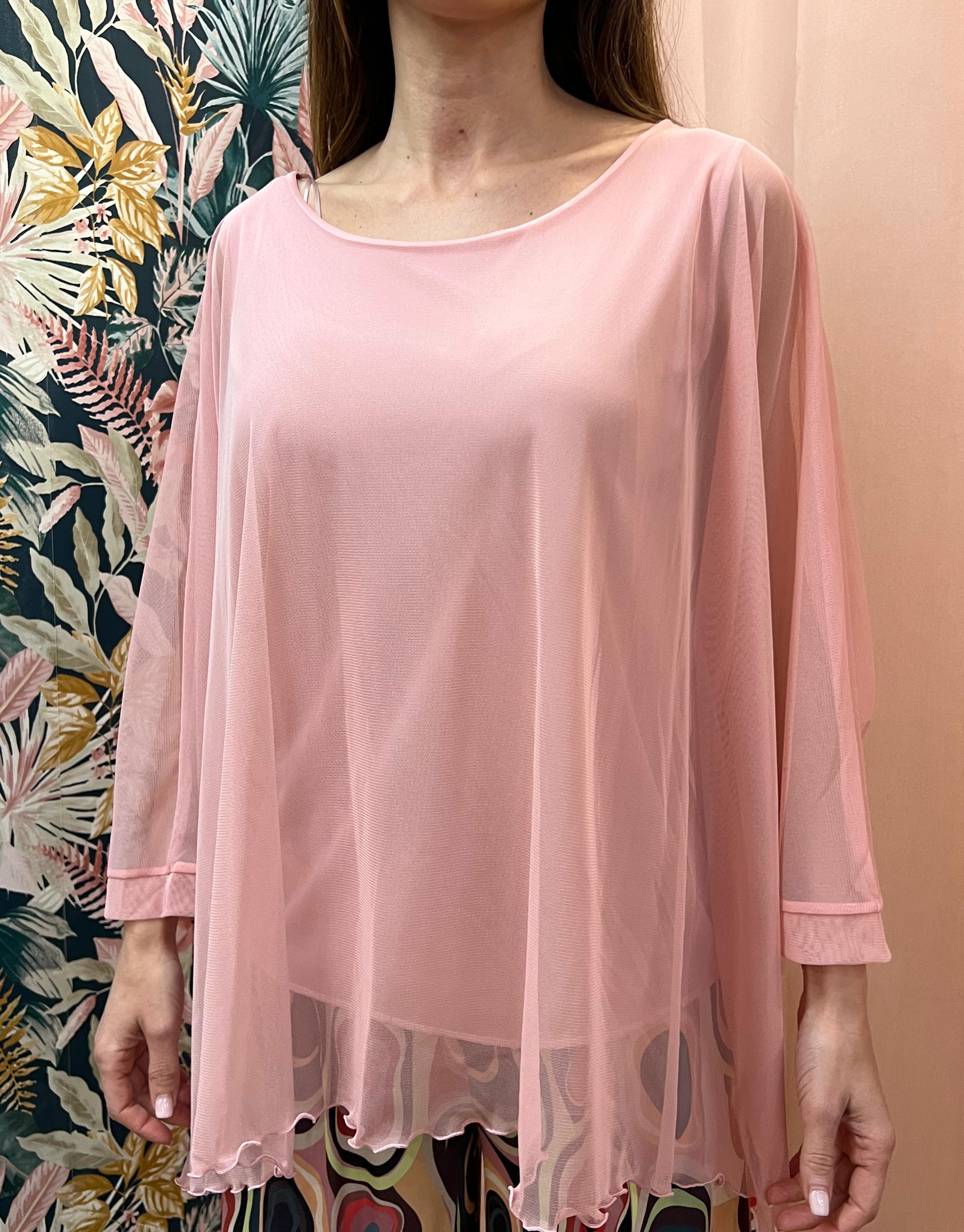 Camiseta Capa de Tul- Elegancia y ligereza en colores