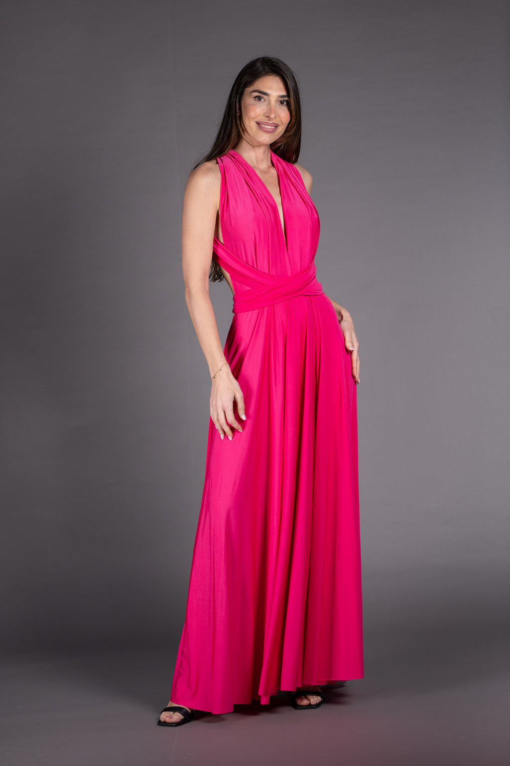 Vestido liso multiposición