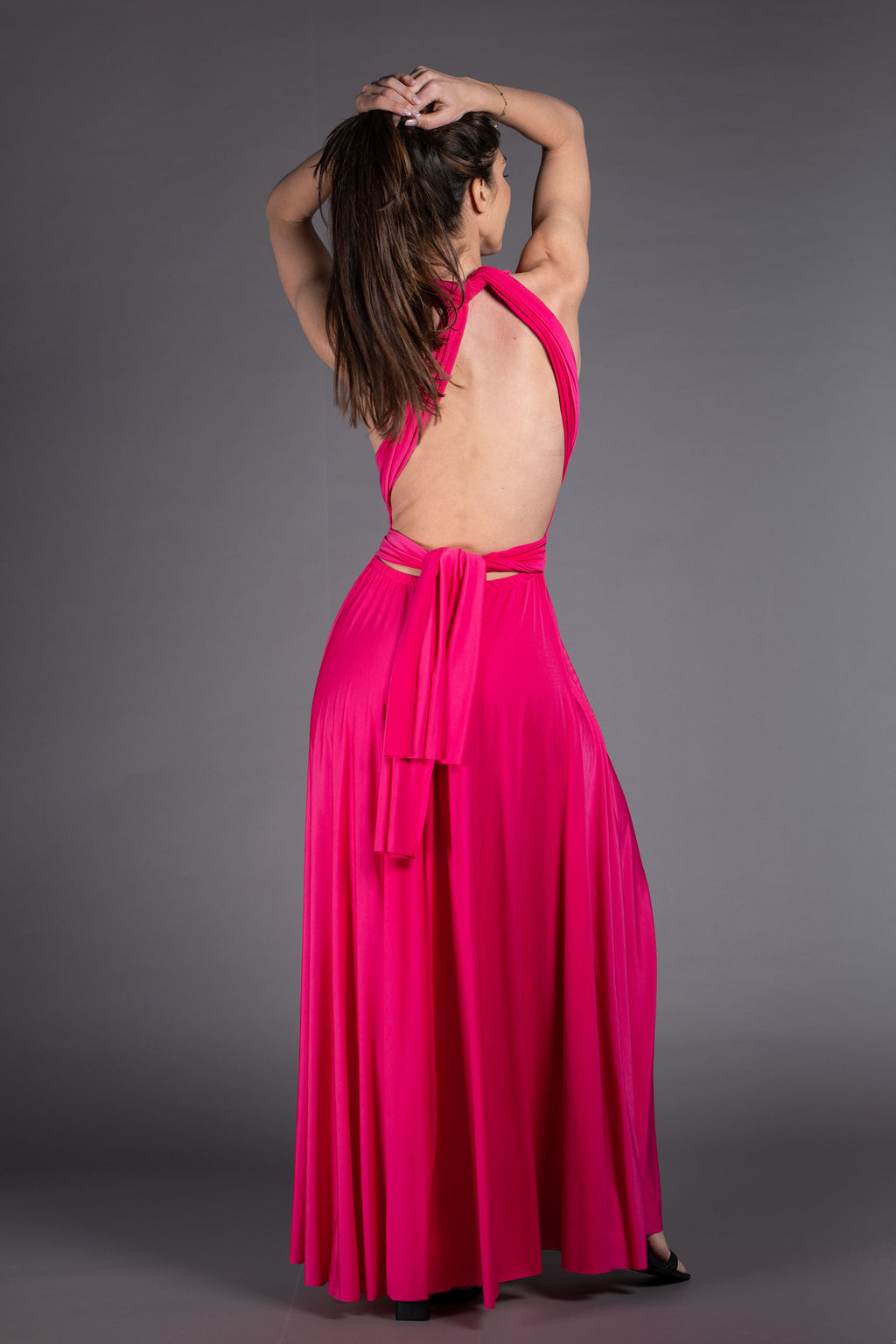 Vestido liso multiposición