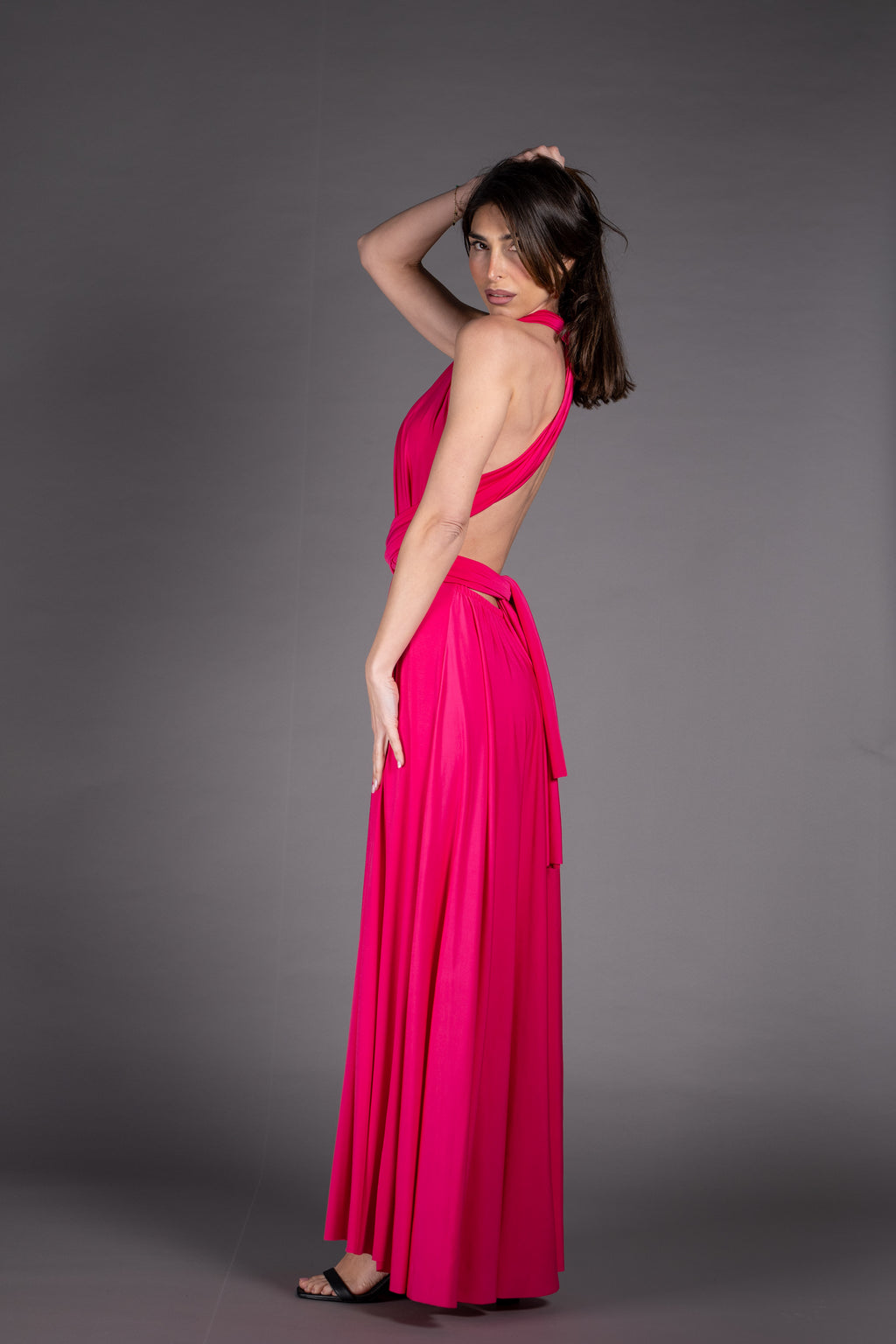 Vestido liso multiposición