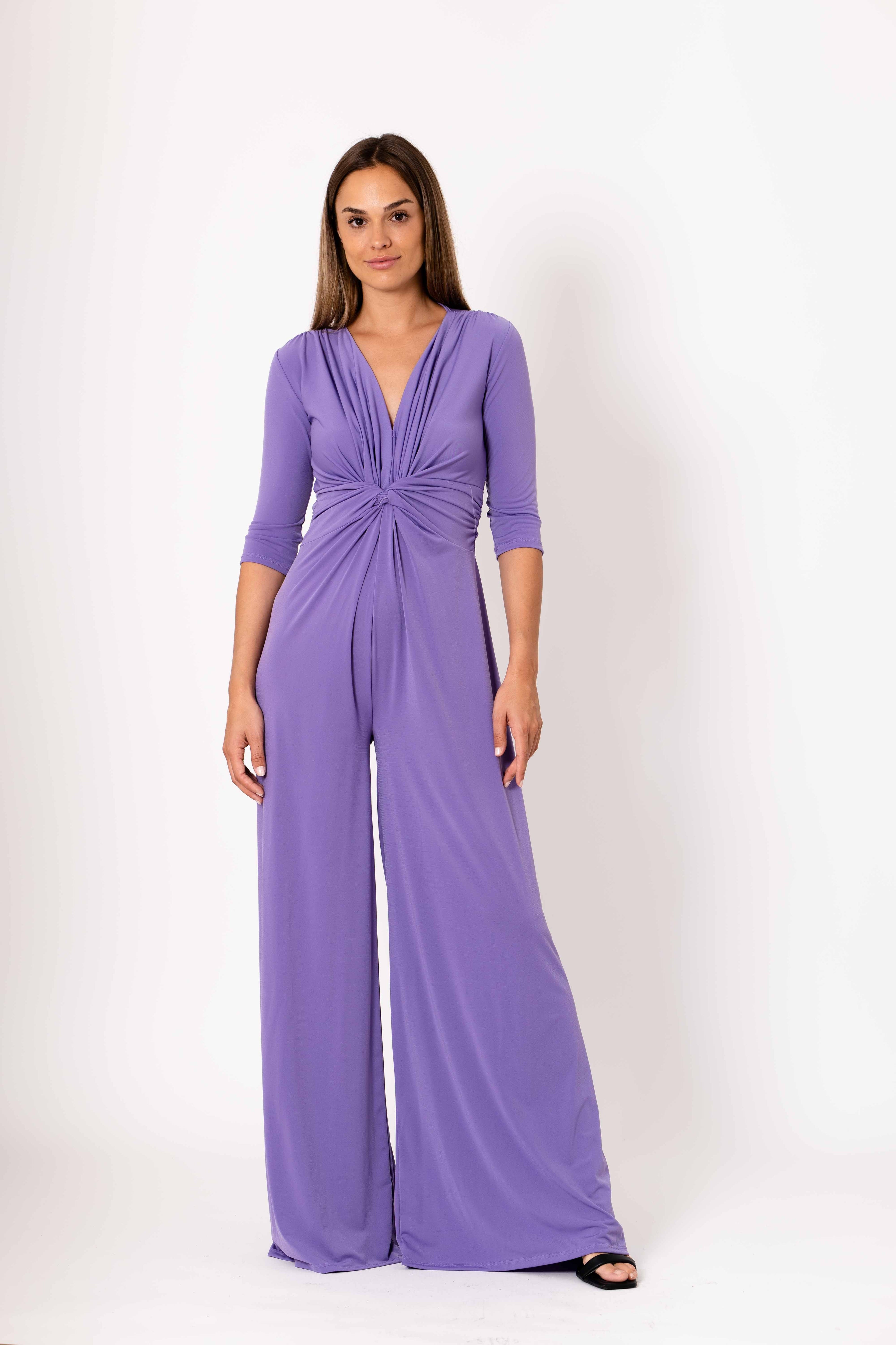 Mono nudo liso lavanda