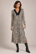 Vestido midi estampado Arami – Julie d’Orleac