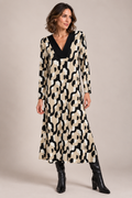 Vestido midi estampado Arami – Julie d’Orleac